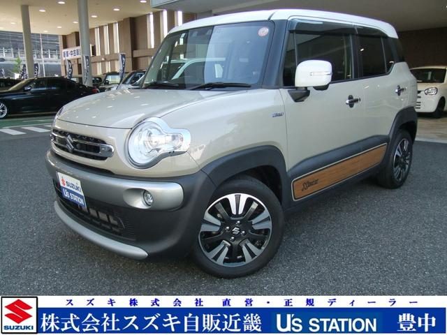クロスビー　４ＷＤ　ＨＹＢＲＩＤ　ＭＺ　ワンオーナー／全方位