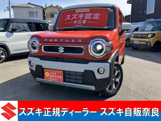 ハスラー　ＨＹＢＲＩＤ　Ｘターボ３型　元試乗車スズ