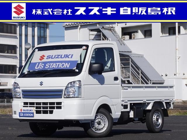 キャリイトラック　４ＷＤ　ＫＣエアコン・パワステ　４ＷＤ　５速ＭＴ