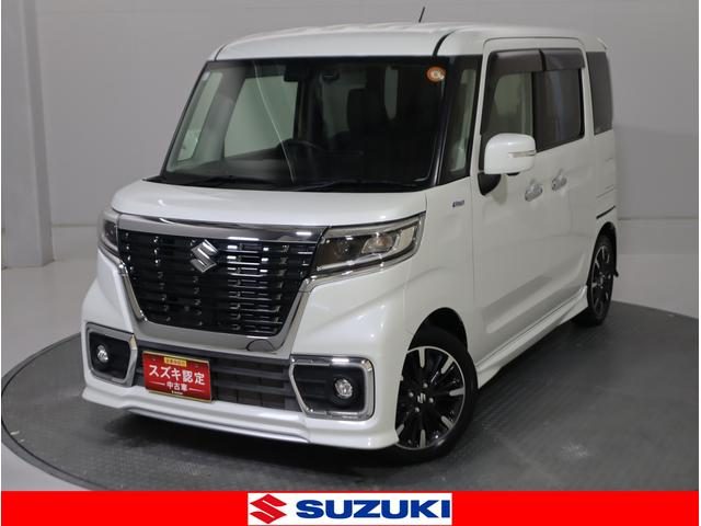 スペーシア　カスタム　４ＷＤ　カスタム　ＨＹＢＲＩＤ　ＸＳ　車検整備渡