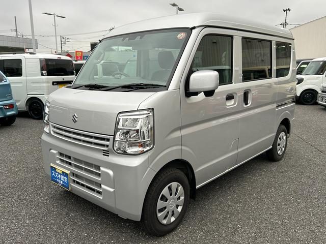 エブリイバン　ＰＣ　６型　２ＤＩＮオーディオ　フロアマ