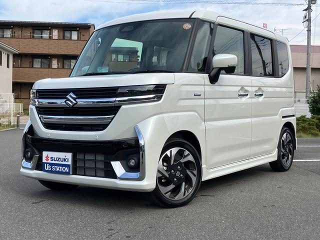 スペーシア　カスタム　カスタム　ＨＹＢＲＩＤ　ＸＳターボ　全方