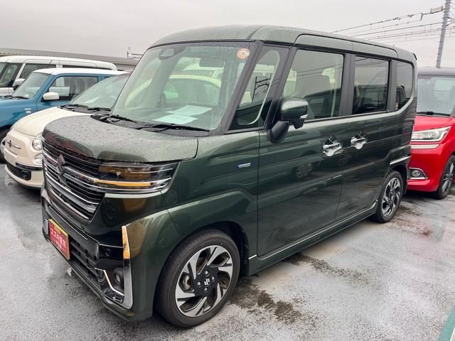 スペーシア　カスタム　カスタム　ＨＹＢＲＩＤ　ＸＳ　全方位モニ