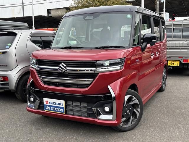 スペーシア　カスタム　４ＷＤ　ハイブリッドＸＳ　４ＷＤ　☆全方位モニタ
