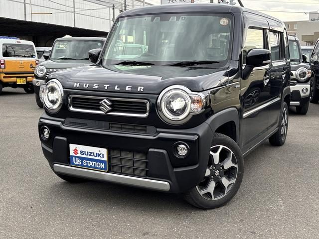 ハスラー　４ＷＤ　ハイブリッドＸ　４ＷＤ　☆純正ナビ・前後