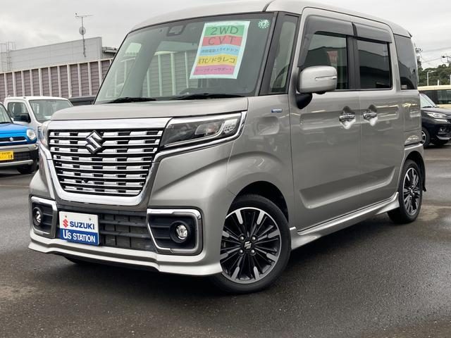 スペーシア　カスタム　カスタム　ＨＹＢＲＩＤ　ＸＳ　全方位ナビ