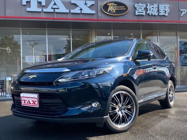 ハリアー　２ＷＤ　エレガンス　純正８インチフルセグナビ／サ