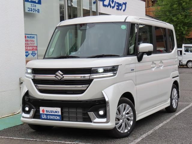 スペーシア　カスタム　カスタム　ＨＹＢＲＩＤ　ＧＳ／社用車・Ｌ