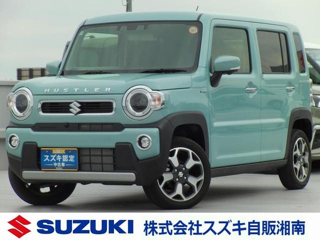 ハスラー　ＨＹＢＲＩＤ　Ｘ　全方位モニタ付メモリー