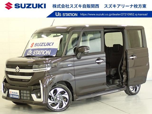 スペーシア　カスタム　カスタム　ＨＹＢＲＩＤ　ＸＳターボ　２Ｗ