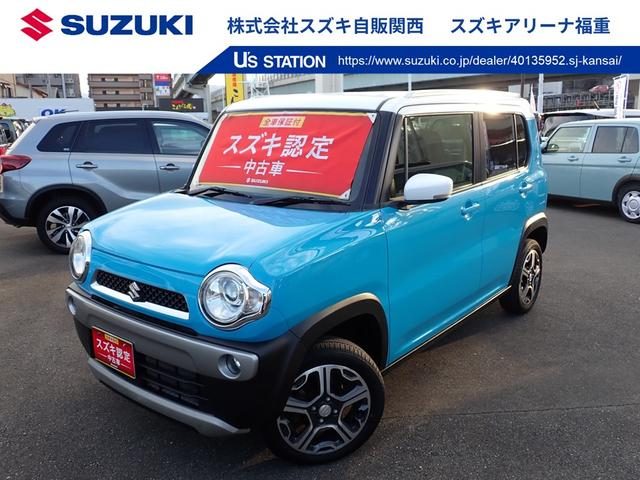 ハスラー　Ｘターボ　メモリーナビ付き　衝突被害軽減