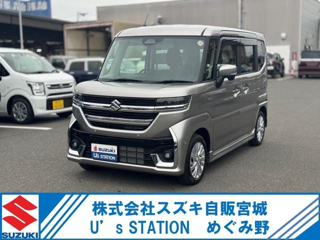 スペーシア　カスタム　４ＷＤ　ＨＹＢＲＩＤ　ＧＳ　４ＷＤ／ＣＶＴ　９イ
