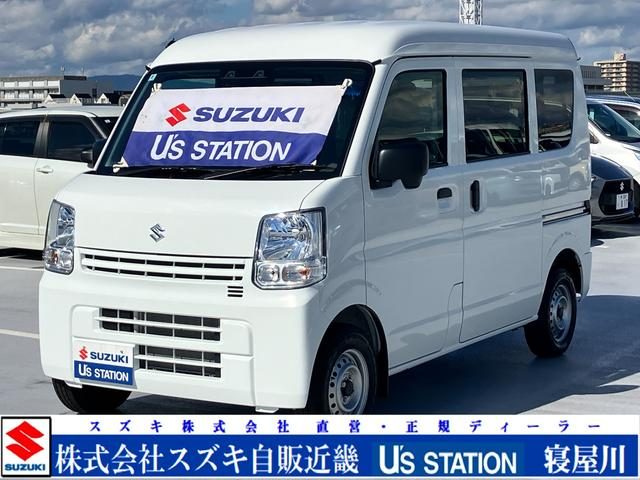 エブリイバン　ＰＡリミテッド　６型　新車保証／衝突軽減