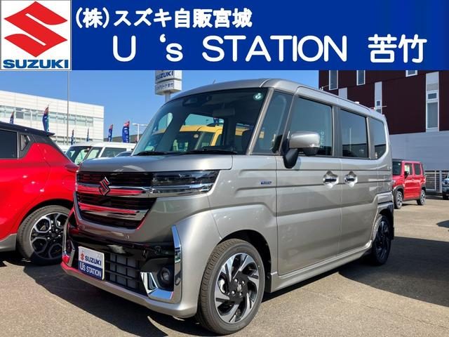 スペーシア　カスタム　４ＷＤ　ＨＹＢＲＩＤ　ＸＳターボ　４ＷＤ　オーデ