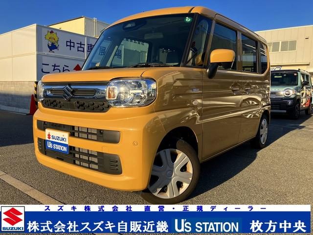 スペーシア　ＨＹＢＲＩＤ　Ｘ　左右電動スライドドア