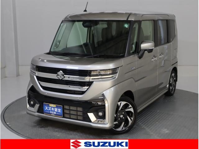 スペーシア　カスタム　カスタム　ＨＹＢＲＩＤ　ＸＳ　ＡＣＣ・前