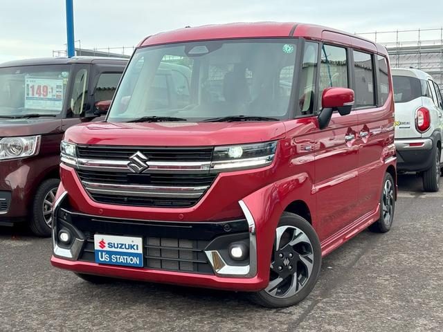 スペーシア　カスタム　４ＷＤ　ハイブリッドＸＳ　４ＷＤ　☆スズキコネク