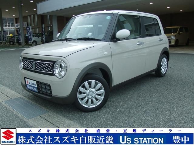 アルト　ラパン　Ｘ　衝突被害軽減ブレーキ／新車保証継承／