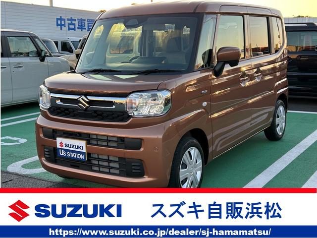 スペーシア　ＨＹＢＲＩＤ　Ｇ　全方位モニター付きナビ