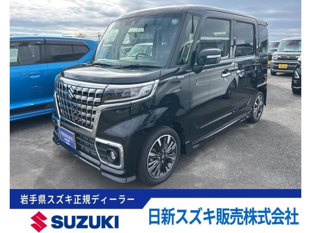 スペーシア　カスタム　４ＷＤ　ＨＹＢＲＩＤ　ＸＳターボ　４ＷＤ　両側パ