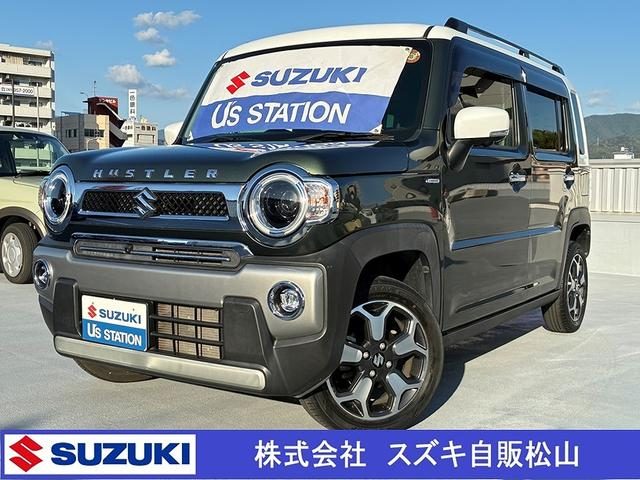 ハスラー　Ｊスタイルターボ　全方位モニタ付きナビ搭