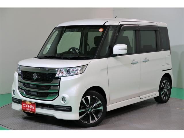 スペーシア　カスタムＺ　カスタムＺターボ全方位ナビＴＶ　両パワス