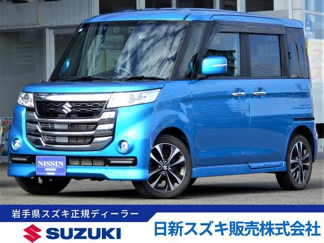 スペーシア　カスタムＺ　４ＷＤ　ターボ　４ＷＤ　全方位カメラ　純正フルセ