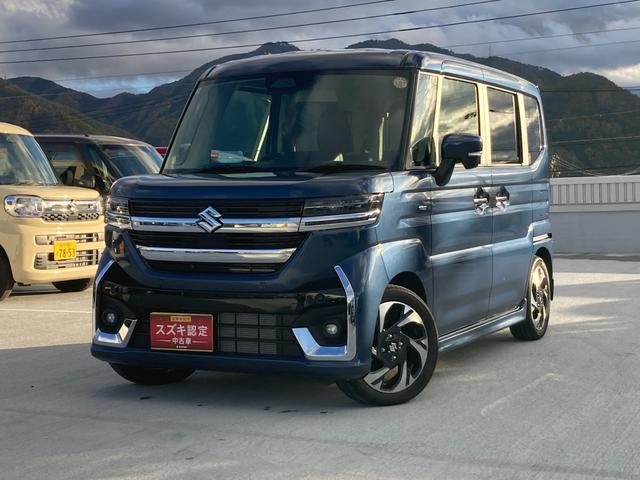 スペーシア　カスタム　カスタム　ＨＹＢＲＩＤ　ＸＳターボ　９イ