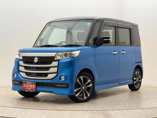 スペーシア　カスタムＺ　カスタムＺターボ　７インチナビ　ＥＴＣ　