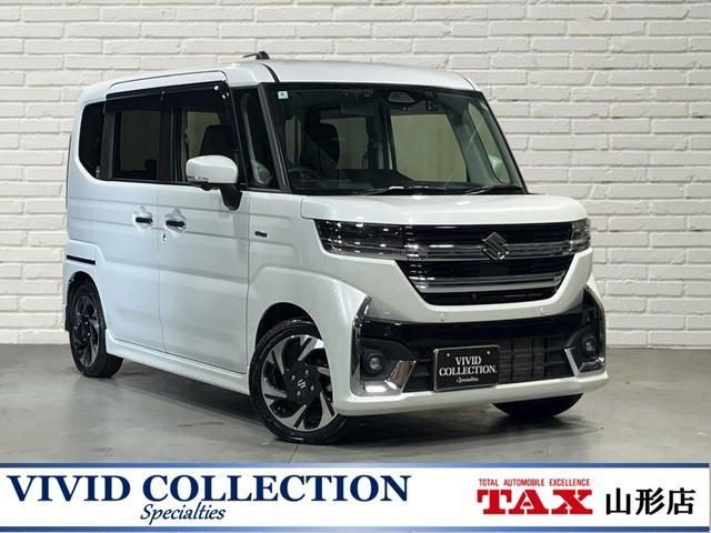 スペーシア　カスタム　４ＷＤ　ハイブリッドＸＳターボ　４ＷＤ　純正９型