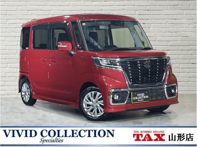 スペーシア　カスタム　４ＷＤ　ハイブリッドＧＳ　４ＷＤ　社外メモリーナ