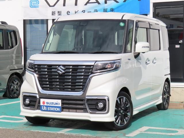 スペーシア　カスタム　カスタム　ＨＹＢＲＩＤ　ＸＳターボ　ナビ