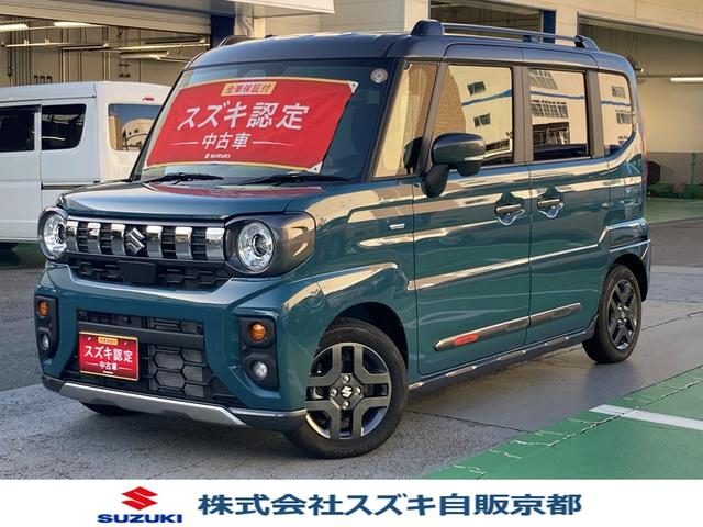 スペーシア　ギア　ギア　ＨＹＢＲＩＤ　ＸＺターボ　純正ナビ