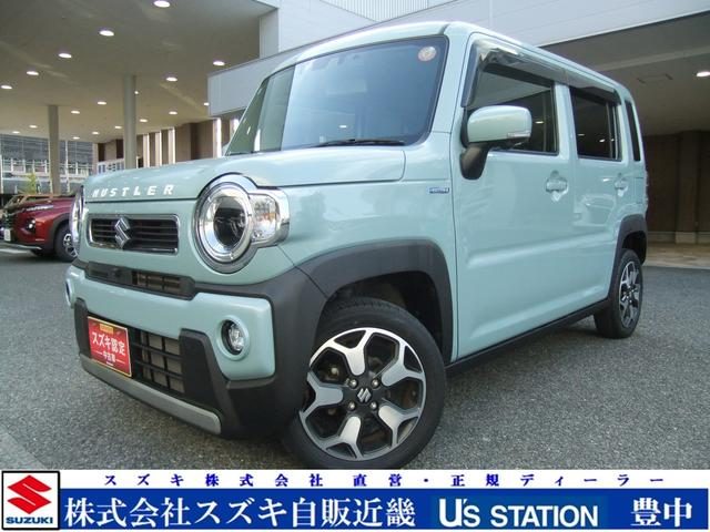 ハスラー　ＨＹＢＲＩＤ　Ｘ　ワンオーナー／全方位カ