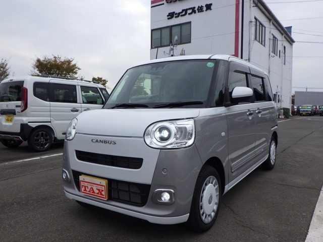 ムーヴ　キャンバス　６６０　ストライプス　Ｇ　７型フルセグナ