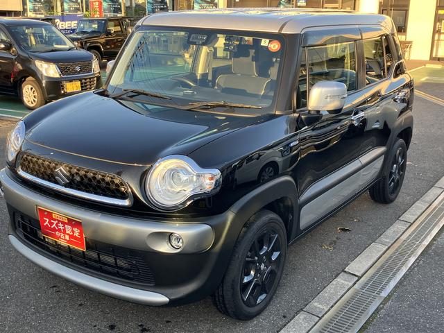 クロスビー　ＨＹＢＲＩＤ　ＭＺ　２ＷＤ　ブラックシル