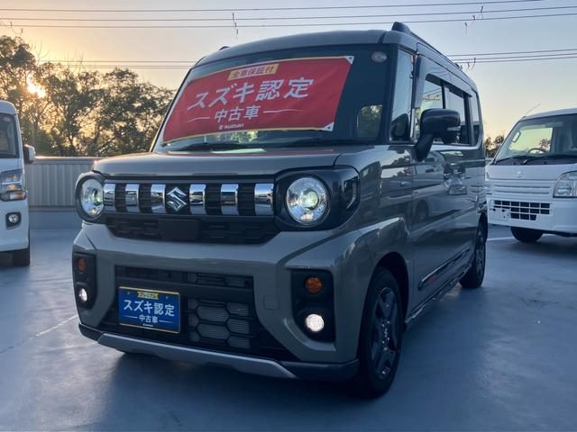 スペーシア　ギア　ギア　ＨＹＢＲＩＤ　ＸＺターボ前後衝突被