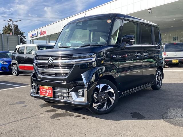 スペーシア　カスタム　ＨＹＢＲＩＤ　ＸＳターボ　２ＷＤ　スズキ