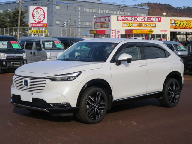 ヴェゼル　ｅ：ＨＥＶ　Ｚ　プレイパッケージ　ナビ　ＰＵＳＨ