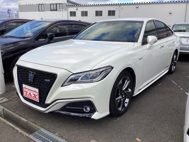 クラウン　セダン　ハイブリッド　ＲＳアドバンス　車輛評価４．５点／ＭＯＰ