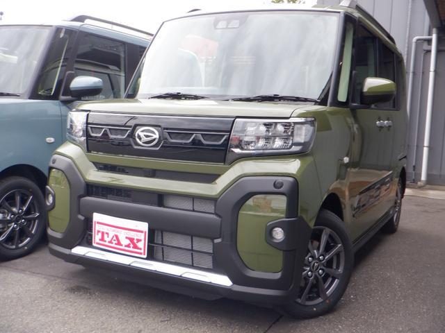 タント　ファンクロス　届出済未使用車　誤発進抑制