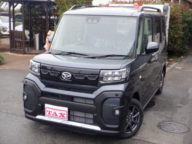 タント　ファンクロス　届出済未使用車　誤発進抑制