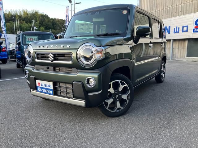 ハスラー　ＨＹＢＲＩＤ　Ｘ　試乗車アップ　前後ブレ