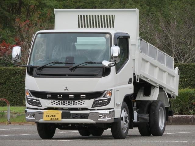 キャンター　３ｔ　全低床　強化ダンプ