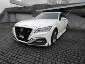 トヨタ クラウン　セダン　ハイブリッド ＲＳアドバンス　モデリスタエアロ＆マフラ