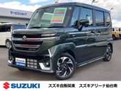 スズキ スペーシア　カスタム　４ＷＤ ＨＹＢＲＩＤ　ＸＳターボ　４ＷＤ　全方位