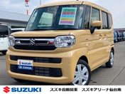 スズキ スペーシア ＨＹＢＲＩＤ　Ｘ　全方位モニター付ナビ　