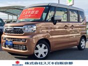 スズキ スペーシア ＨＹＢＲＩＤ　Ｘ　純正ナビ　全方位モニタ