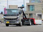 三菱 キャンター ２．９５ｔ　ワイド超ロング　セルフローダ