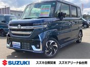 スズキ スペーシア　カスタム　４ＷＤ ＨＹＢＲＩＤ　ＸＳ　４ＷＤ　ＬＥＤ　後席
